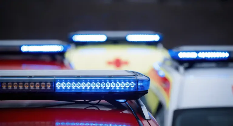 Blaulichtfahrzeuge im Einsatz